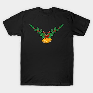 Merry Christmas Jingle Bells Sticker T-Shirt